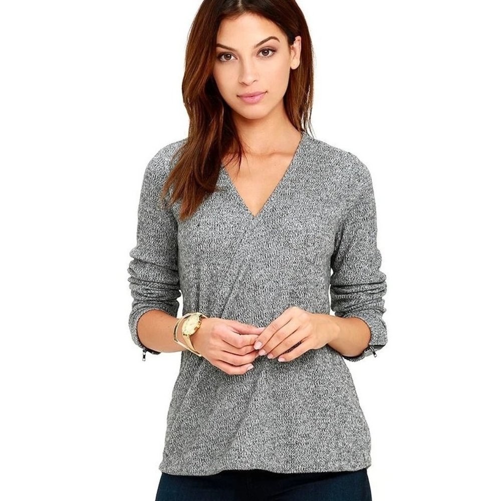 Olive & Oak  Small Homemade Marshmallows Grey Wrap Top